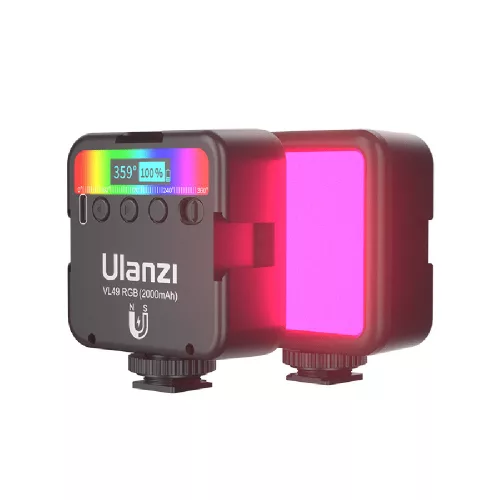 Ulanzi Mini Pocket 49 RGB LED videólámpa (fekete)