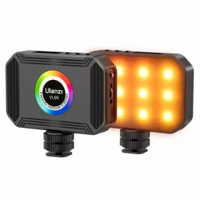   Ulanzi VL60 LED RGB Mini Lámpa - 2500-9000K RGB Színes Kamera fény - 2450mAh
