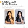 VIJIM VL108 LED videó fény - 3200K-5500K - 3000mAh