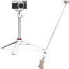ULANZI MT-44 V2 Teleszkópos Tripod (149cm) -Összecsukható markolat monopod (Fehér)