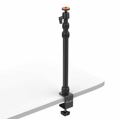 VIJIM LS10 Teleszkópos Asztali Kamera/ LED Lámpa/ Mobil tartó Mount Gömbfej Állvány (41-81cm)