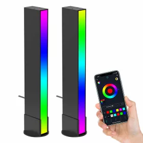   ULANZI VIJIM GL01 Smart RGB LED Színes Videó Lámpa (2db) - 15W 2700-6500K RGB Háttér Fény