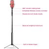 Ulanzi MT-53 160cm Okostelefon Selfie bot / Monopod / Tripod - Bluetooth Távirányítós Smartphone szelfi stick