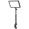 Ulanzi VIJIM K20-Pro LED Edge-Lit Videó Lámpa 2500-9000K 650LUX + Asztali VIJIM 30-80cm Állvány+ Kamera-tartó 1/4" kar