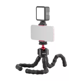   Ulanzi Okostelefon Video Vlog Kit-II Flexibilis Két-karú Állvánnyal mobiltelefonhoz (2985)
