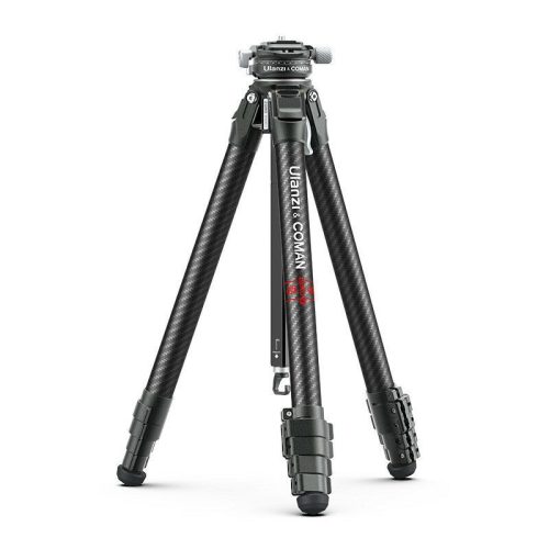 Ulanzi & COMAN Zero-Y Carbon Fiber Szénszálas Travel-Tripod (156cm Állvány)