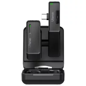   Ulanzi UW-MIC 2.4GHz Vezeték nélküli Mikrofon Kit (Apple iOS/ iPhone Lightning csatlakozóval) | 1+1