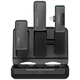   Ulanzi UW-MIC 2.4GHz Vezeték nélküli Mikrofon Kit (USB-C/ Android-PC csatlakozás) | 2+1