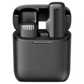   Ulanzi J11 Vezeték nélküli Mikrofon Kit (USB-C/ Android-PC csatlakozás) | 1+1