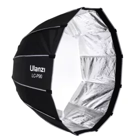   Ulanzi LC-P90 Parabola Softbox + Méhrács Grid - 90cm Studió Bowens Diffuzorhoz