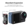 Ulanzi OA-19 DJI OSMO Action 3 Gyorskioldó Mágneses Akkumulátor-fedél & Vakupapucs Adapter