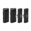 Ulanzi HM2301 Kétcsatornás Vezeték USB-C/Lightning Nélküli Lavalier mikrofon A005 (Android / iPhone)