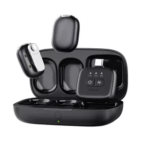   Ulanzi A30 Vezeték Nélküli USB-C Lavalier /Csiptetős Mikrofon Kit |2+1