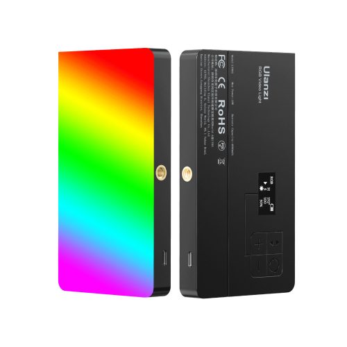 Ulanzi LT002 RGB-LED - 10W 2500K-9000K 4000mAh LED Színes Fotó-Fény