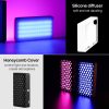 Ulanzi LT002 RGB-LED - 10W 2500K-9000K 4000mAh LED Színes Fotó-Fény