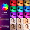 Ulanzi LT002 RGB-LED - 10W 2500K-9000K 4000mAh LED Színes Fotó-Fény