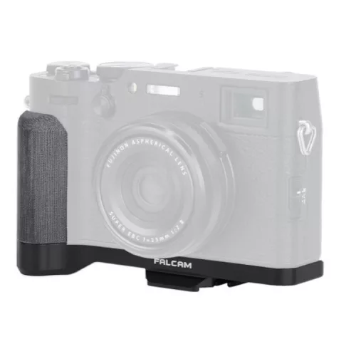 Falcam F22&F38 gyorskioldós L-alakú markolat Classic fekete (– Fujifilm X100 VI)