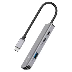   Ulanzi C060 USB-C Kártyaolvasó HUB Dokkoló Állomás & Videó-Rögzítő kártya (Capture Card)