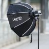 Ulanzi 60 cm-es Octagon-nyolcszögletű Softbox mini-Bowens & Grip-rács (L066)
