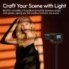 Ulanzi LAS007 mini Bowens mount optikai snoot fényformáló (10 gobóval)