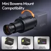 Ulanzi LAS007 mini Bowens mount optikai snoot fényformáló (10 gobóval)