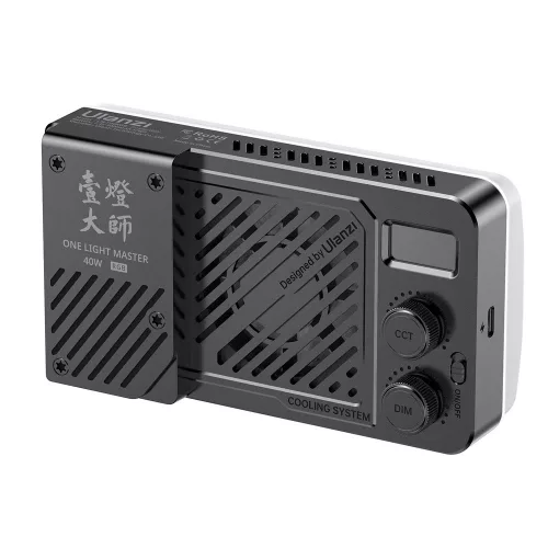 Ulanzi P40RGB RGB LED videólámpa - RGB Színes Videó LED Fény - 40W