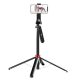 Ulanzi MA09 Okostelefon Tripod/ Selfie-bot/ Monopod -Bluetooth Távirányítós Smartphone Selfi-stick