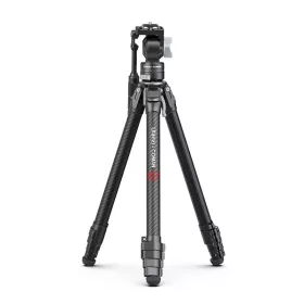   Ulanzi & COMAN Zero-V Carbon Fiber Szénszálas Travel-Tripod (156cm Állvány)
