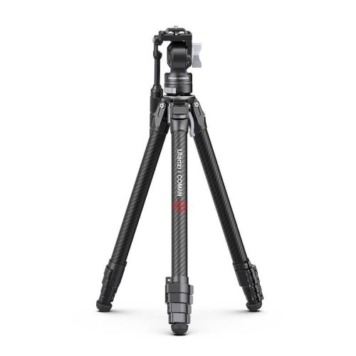 Ulanzi & COMAN Zero-V Carbon Fiber Szénszálas Travel-Tripod (156cm Állvány)