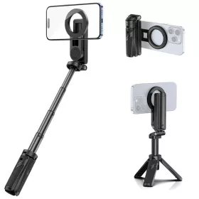   Ulanzi JJ03 3in1 Mágneses Telefonállvány Selfie Stick Tripod/Monopod