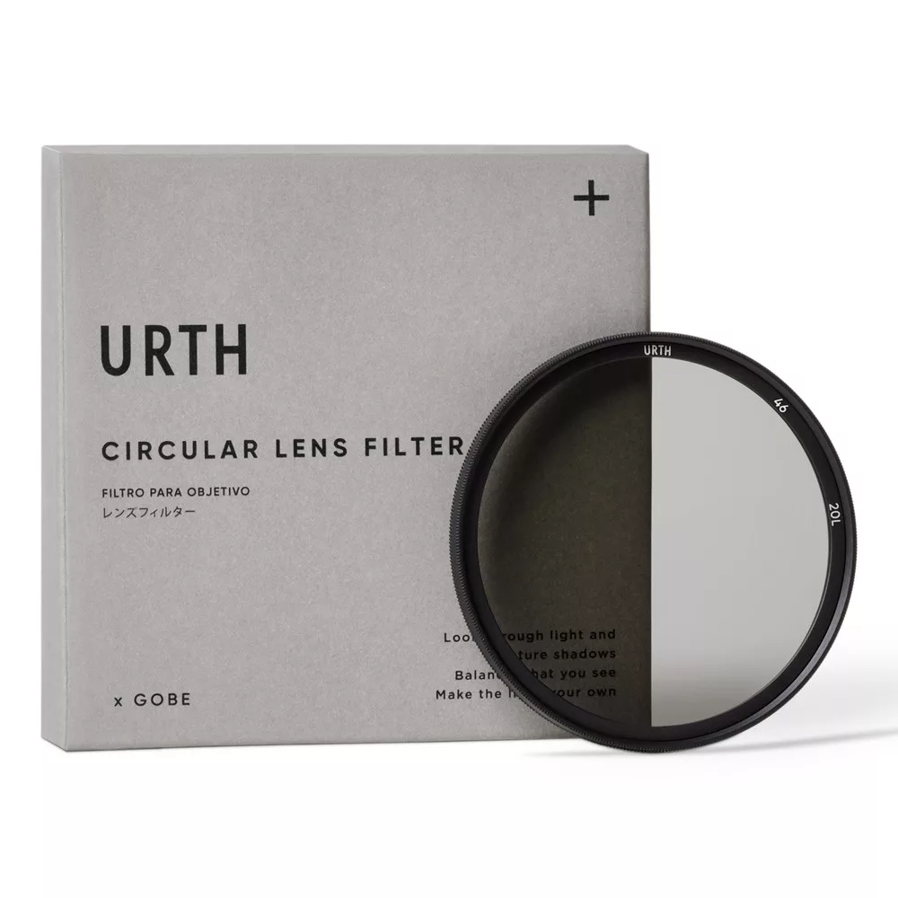 Urth 46mm UV, Circular Polarizing (CPL), ND8, ND1000 Lens Filter Kit