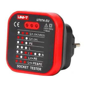 UNI-T UT07A-EU konnektortesztelő