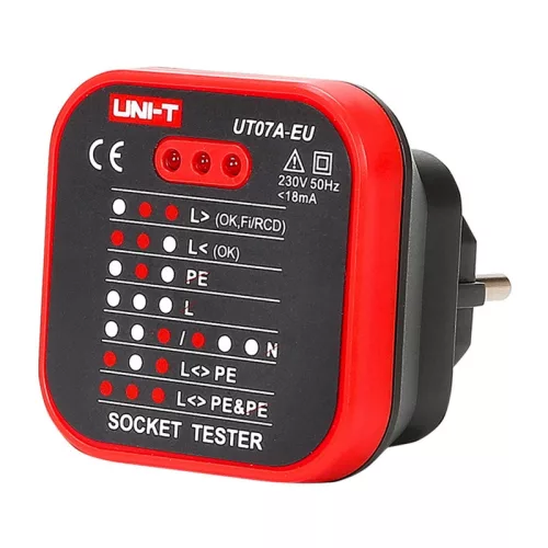 UNI-T UT07A-EU konnektortesztelő