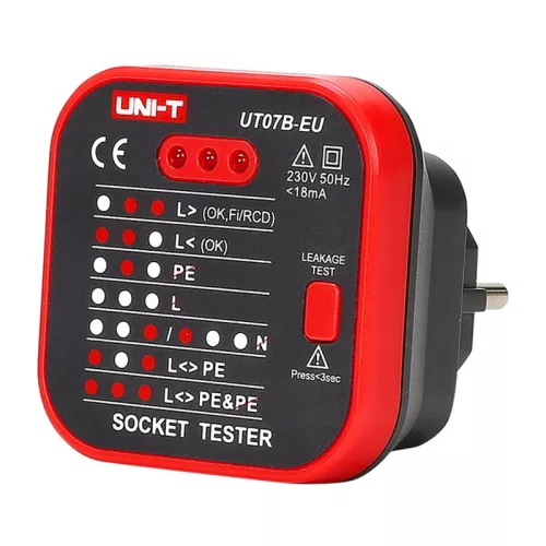 UNI-T UT07B-EU konnektortesztelő