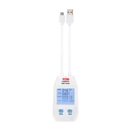 UNI-T UT658DUAL USB-aljzat teszter