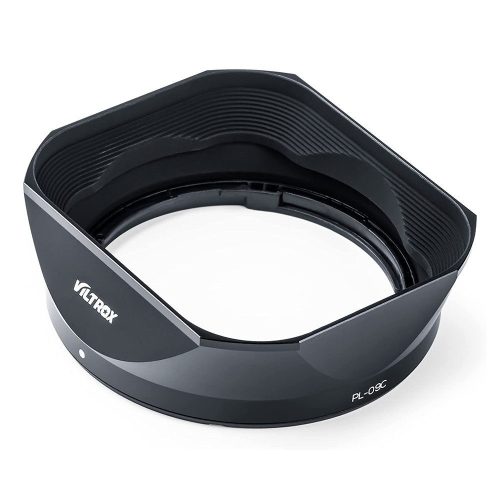 Viltrox 23mm 33mm 56mm F1.4 fém négyzet alakú Napellenző -Lenshood fekete