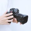 Viltrox 23mm 33mm 56mm F1.4 fém négyzet alakú Napellenző -Lenshood fekete