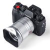 Viltrox 23mm 33mm 56mm F1.4 fém négyzet alakú Napellenző -Lenshood ezüst