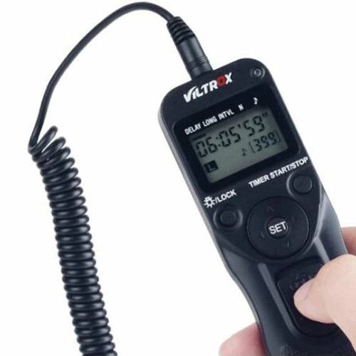 VILTROX MC-N3 LCD Időzítő Távkioldó Kapcsoló