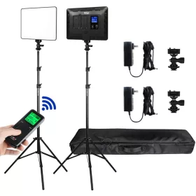 Viltrox VL-200T LED Light Duo Kit - 3300-5600K