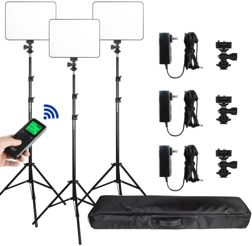 Viltrox VL-200T LED Lámpa Trio Kit - 3300–5600K