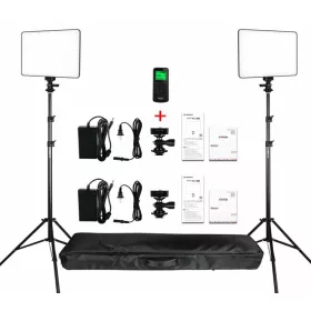 Viltrox VL-400T LED Lámpa Duo Kit - 3300–5600K