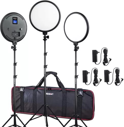 Viltrox VL-500T LED Lámpa Trio Kit - 3300K–5600K