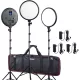 Viltrox VL-500T LED Lámpa Trio Kit - 3300K–5600K