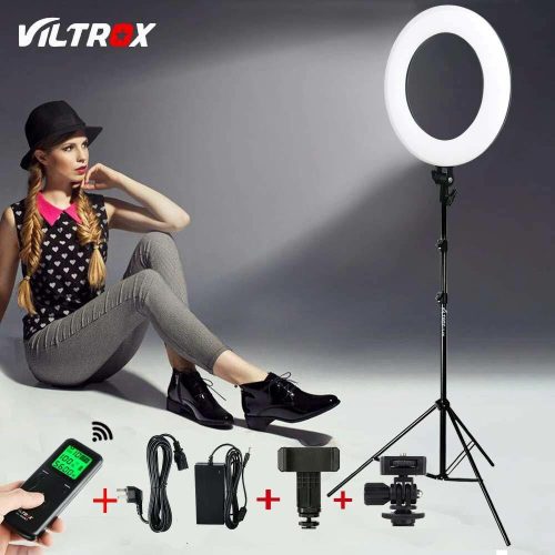 VILTROX VL-600T Fotó Video LED Kör-lámpa