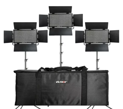 Viltrox VL-D60T LED Lámpa Trio Kit