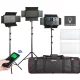 Viltrox VL-D640T LED Lámpa Trio Kit - 3200K–5600K  - 40W