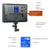 VILTROX VL-D640T Fotó Video LED lámpa