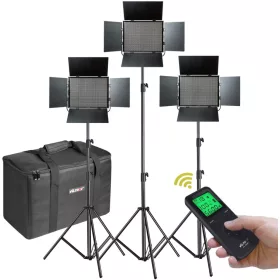 Viltrox VL D85T LED Lámpa Triple Kit - 2800–6500K - 85W