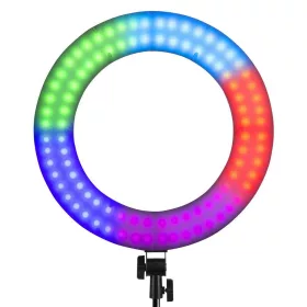   Weeylite WE-10S 46cm RGB Színes LED Körfény körlámpa - 1650 Lux 30W 2500-8500K Ringlight